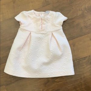 Janie and jack baby girl light pink dress